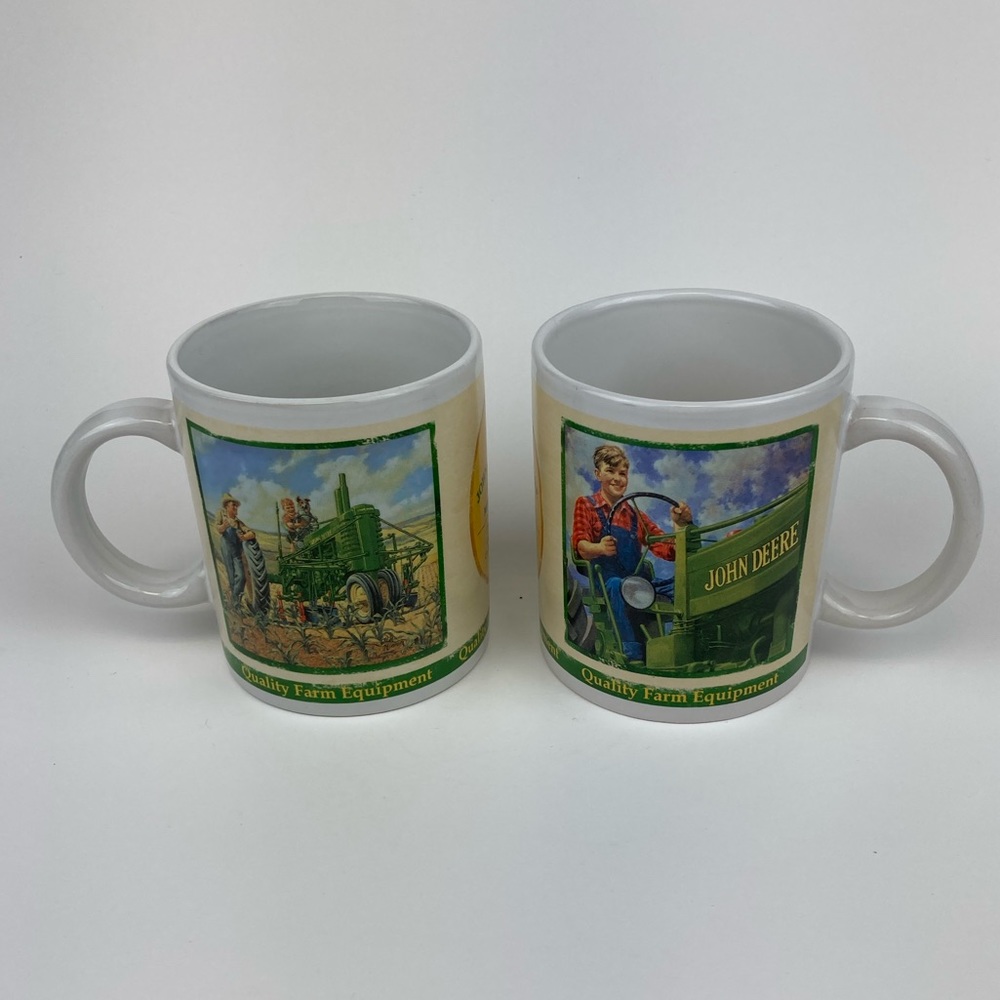 John Deere 2005 Collector’s Series Coffee Mugs set of 2